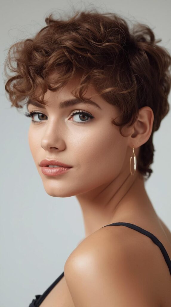 11. Curly Chin-Length Haircut