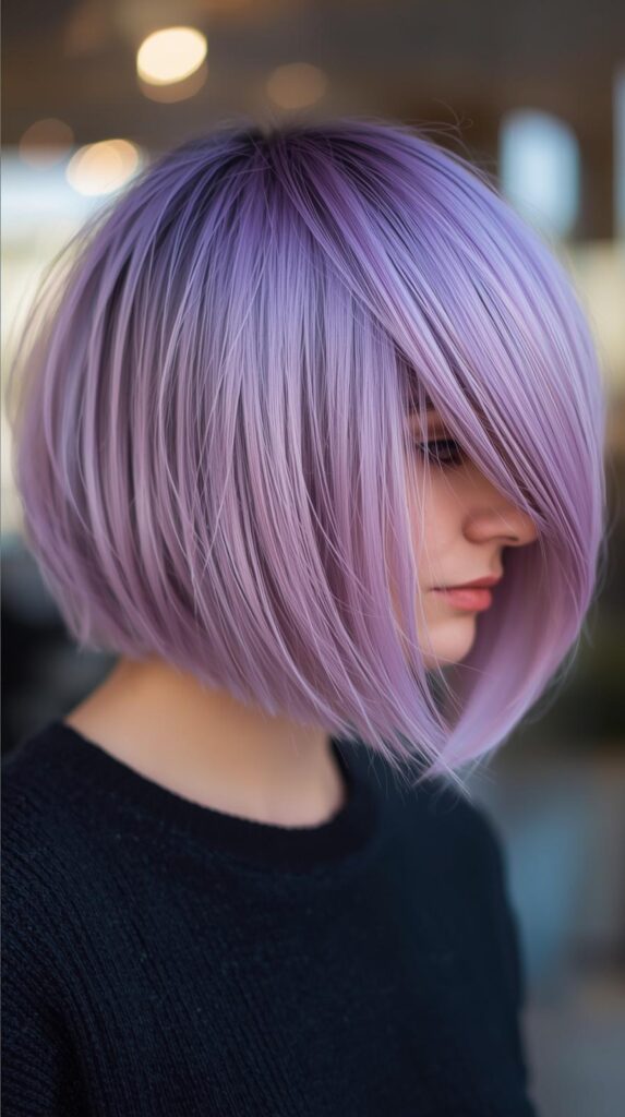 11. Pastel Purple Alt Bob