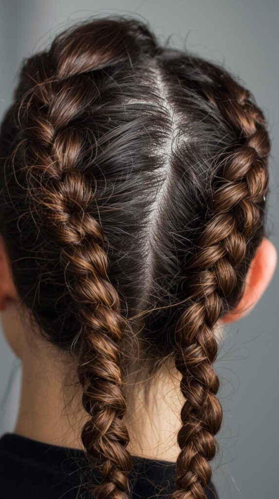2. Double Dutch Braids