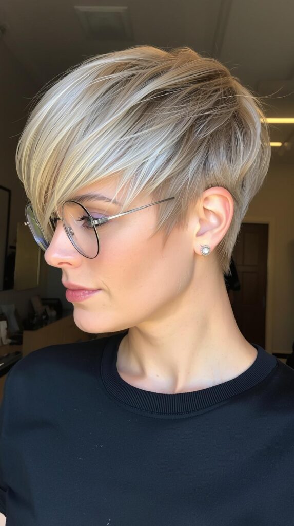 2. Layered Bixie with Volume