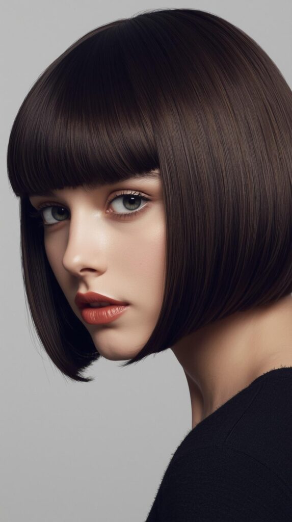 4. Chin-Length French Bob