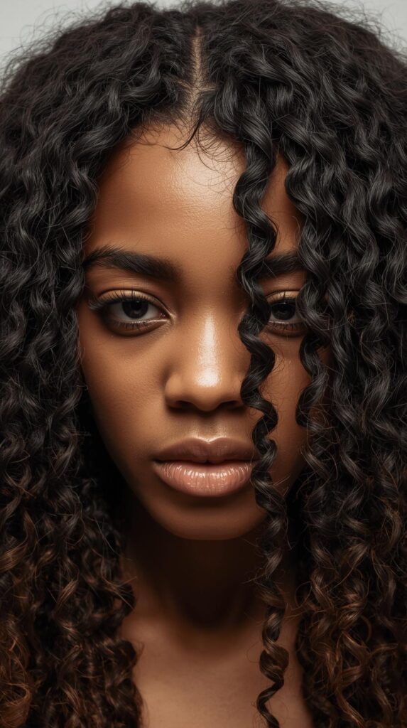 Deep Wave with Braided Front Sections