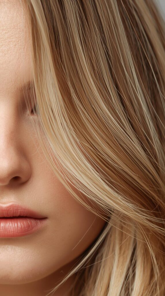 4. Face-Framing Honey Balayage