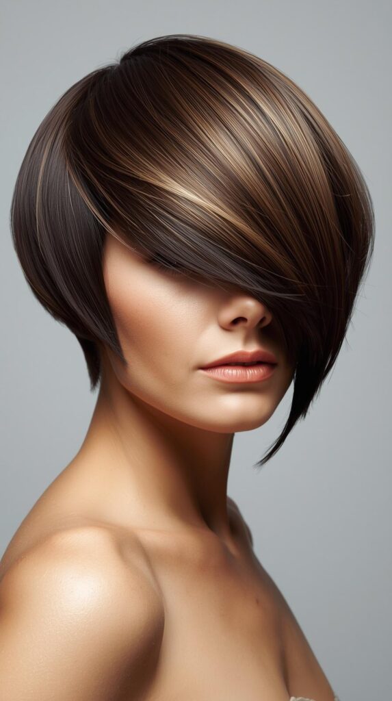 5. Asymmetrical Short Bob