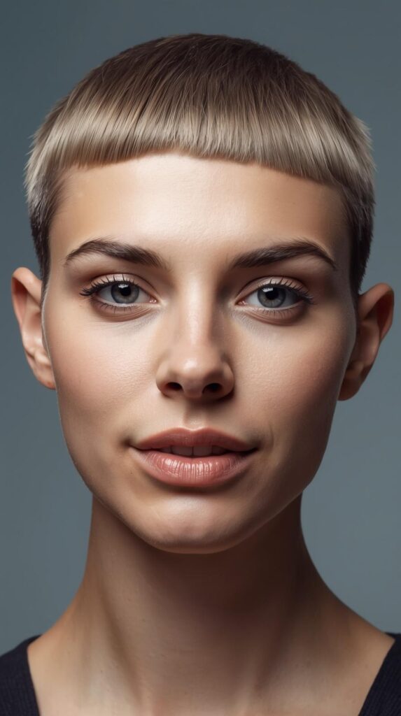 5. Blunt Cut Short Hair