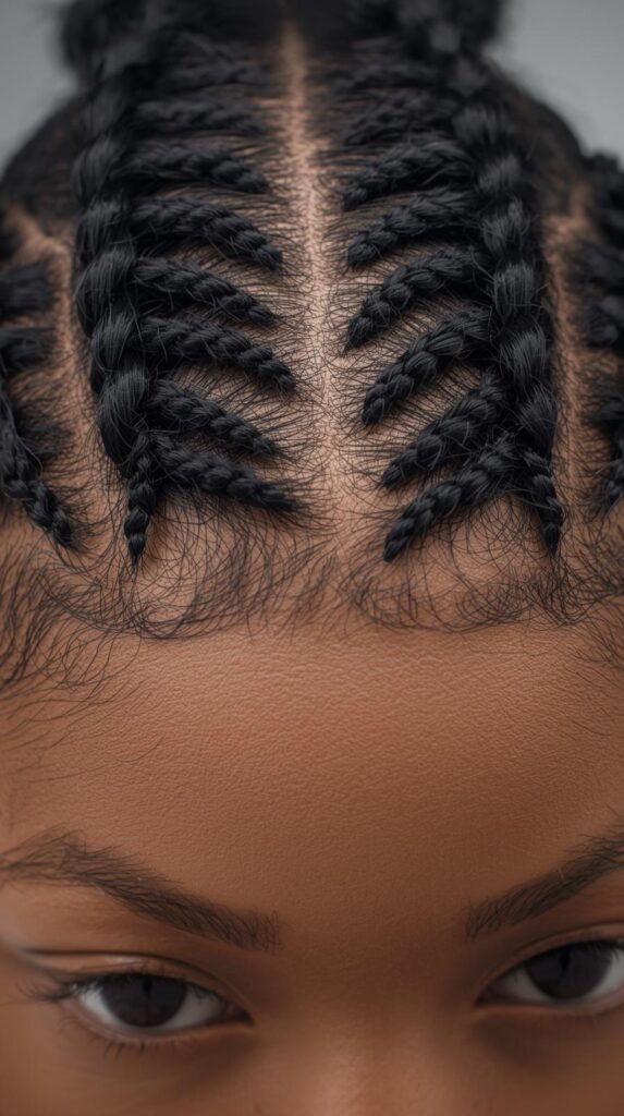 Mini Braided Front Sections