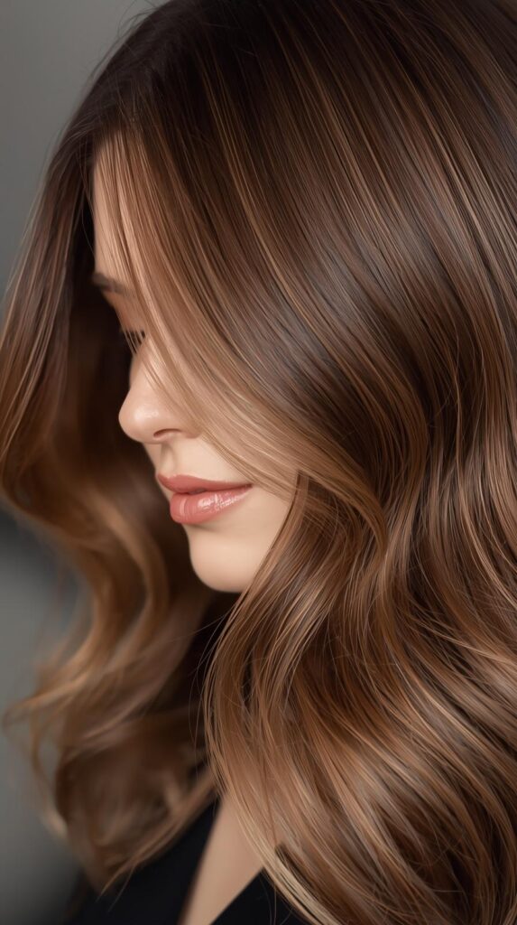 5. Mocha Brown Balayage