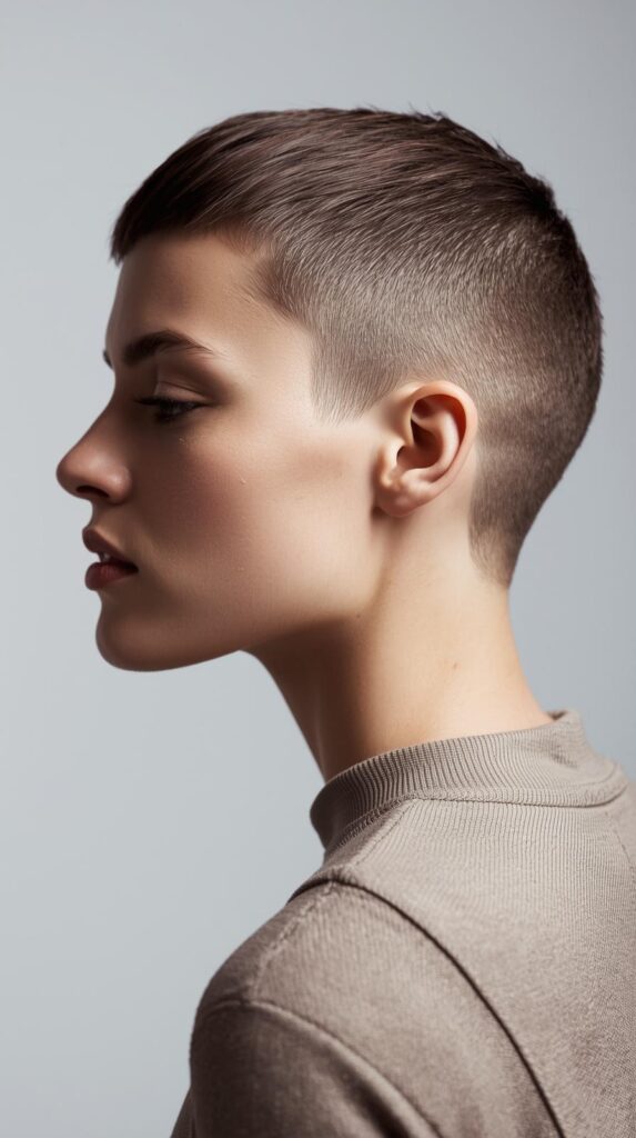 5. Tapered Bixie with Fade