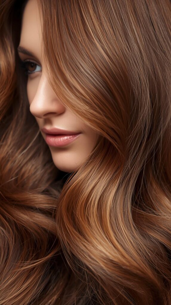 7. Chestnut Brown Balayage