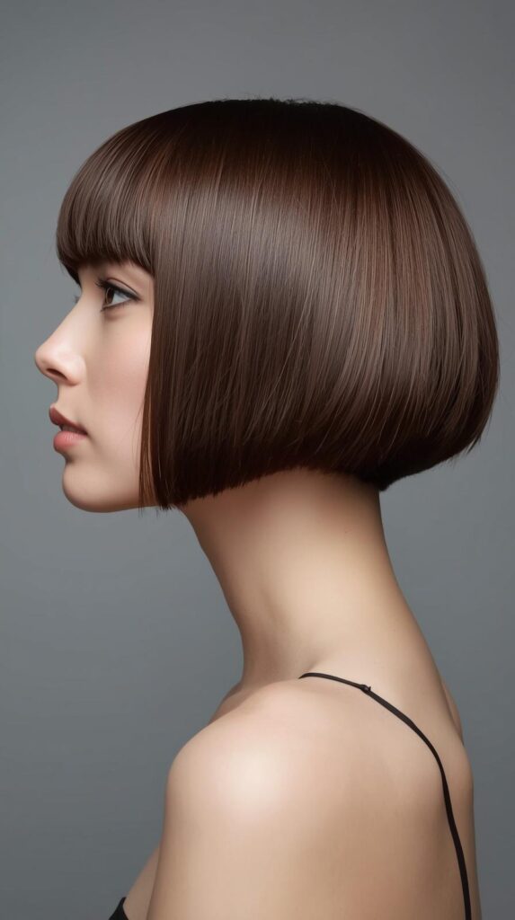 7. Sleek Straight Short Bob