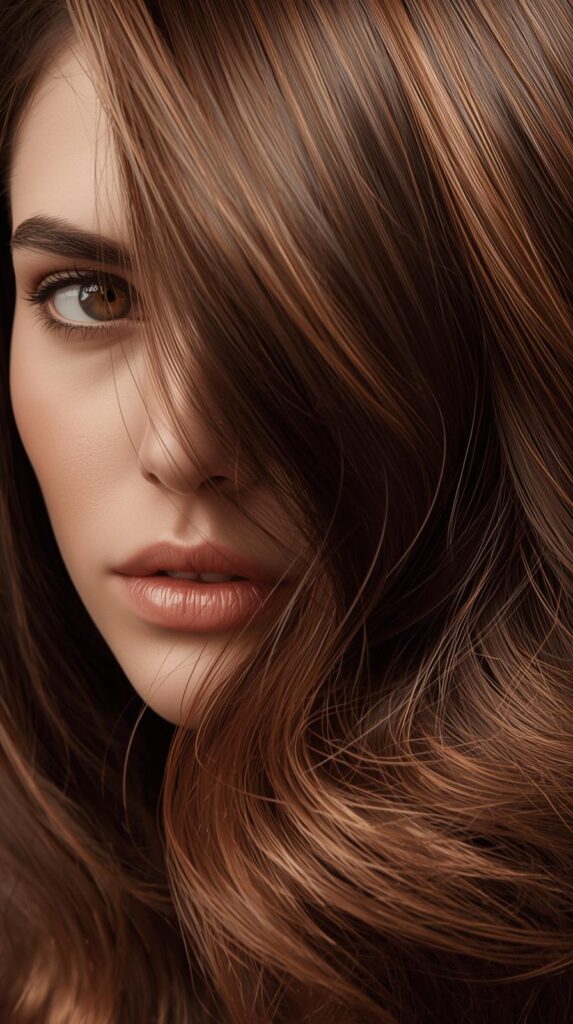 8. Bronze Highlights for Brown Hair