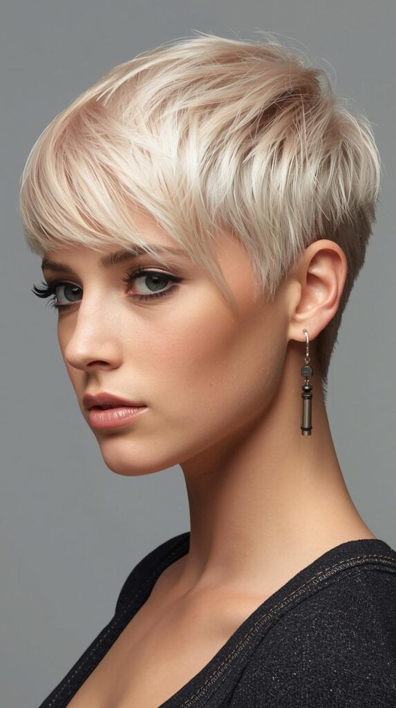 8. Feathered 90s Bixie Style