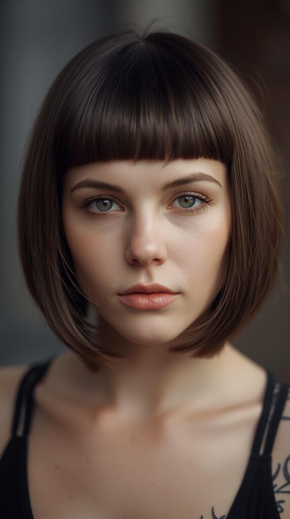 8. Short Bob with Undercut