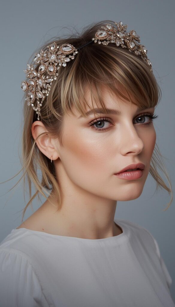 Headband Style for Short Hair