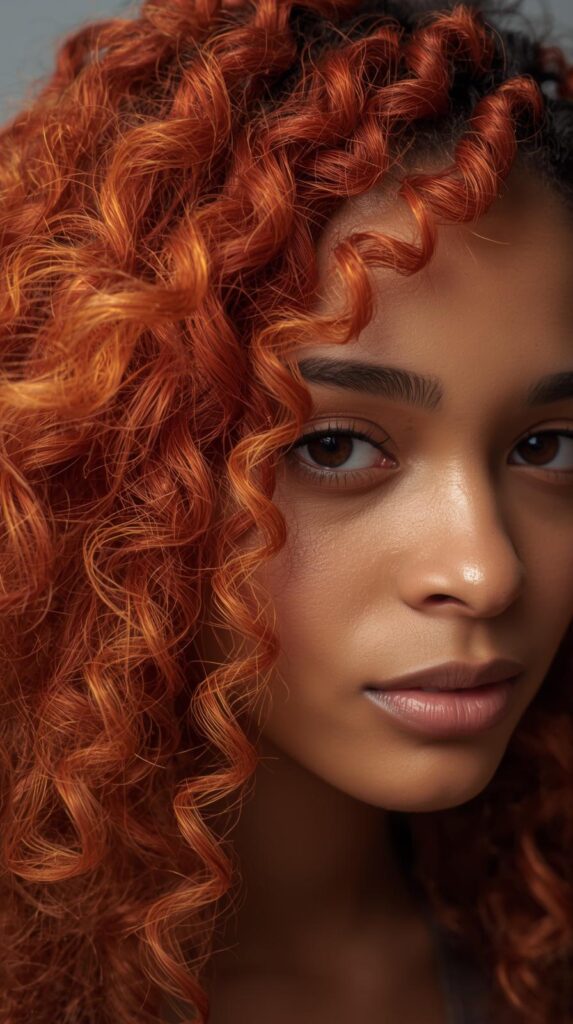 Crimped Freaknik Hairstyle on Natural Hair