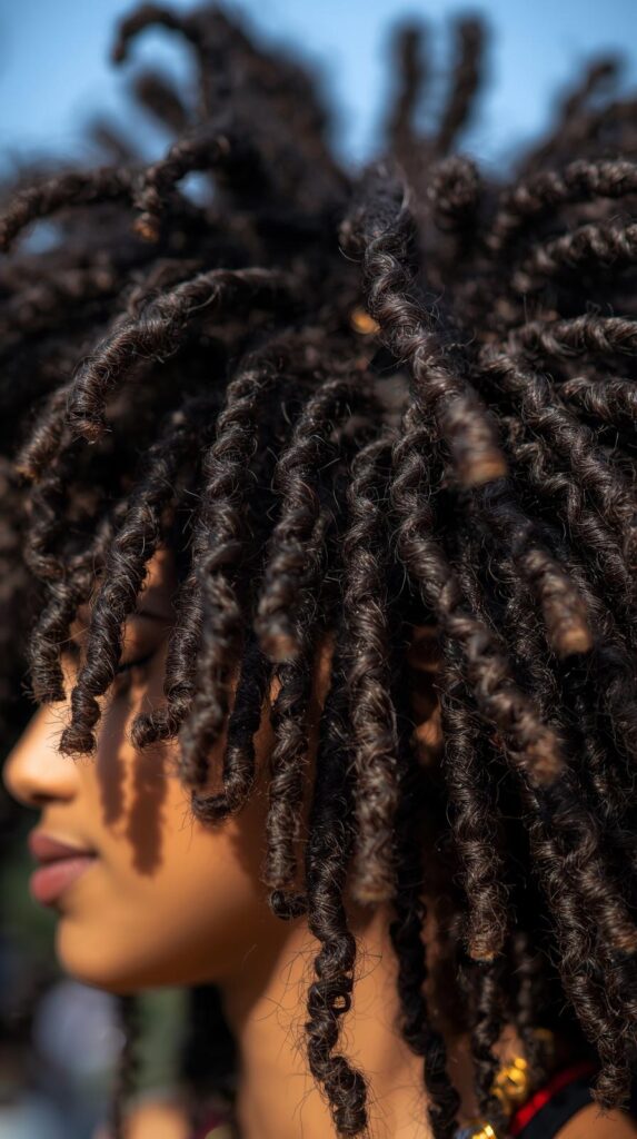 Crimped Freaknik Party Hairstyle