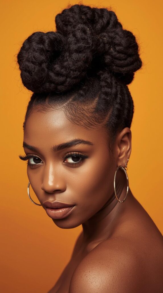 Bantu Knot Freaknik Hairstyle