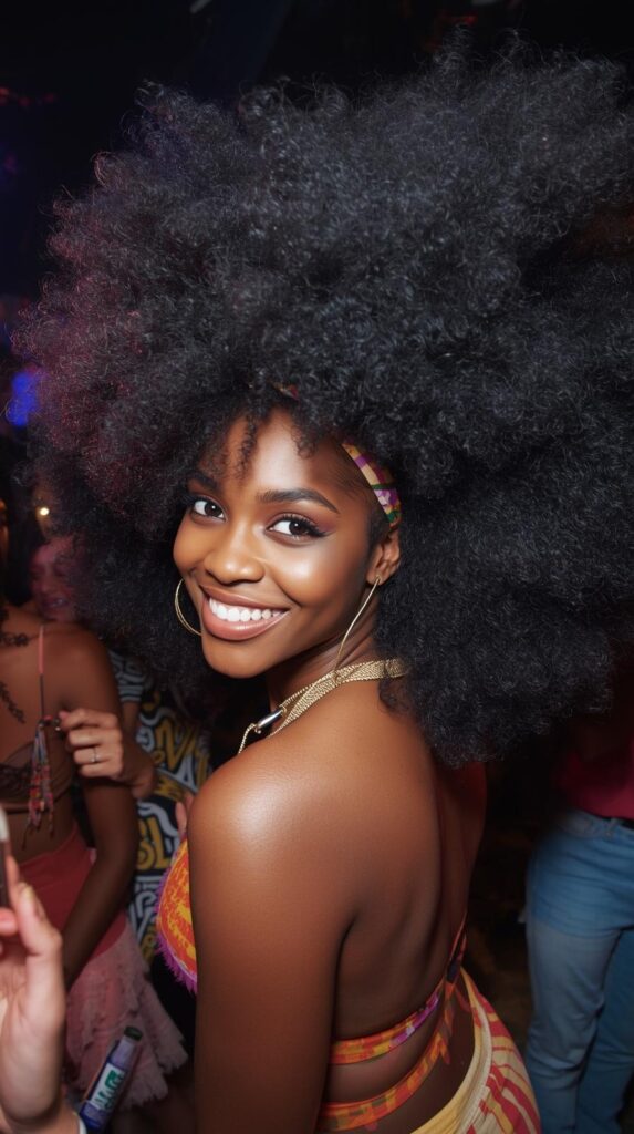 Finger Wave Freaknik Party Hairstyle