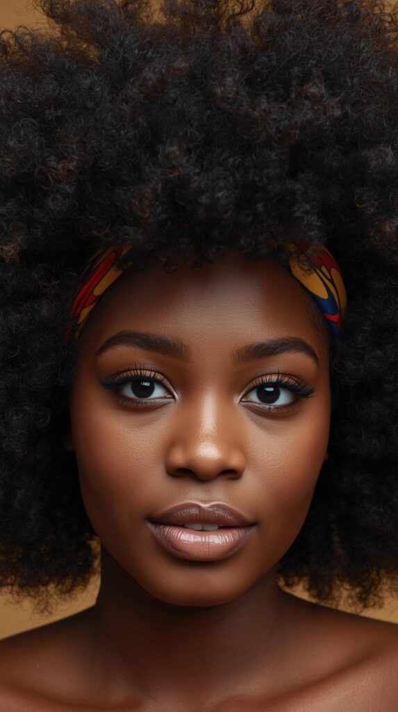 Afro Freaknik Hairstyle with Headband