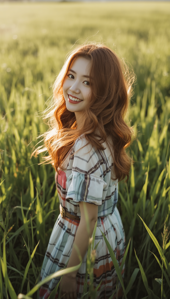 Auburn Summer Red and Brown Hair
