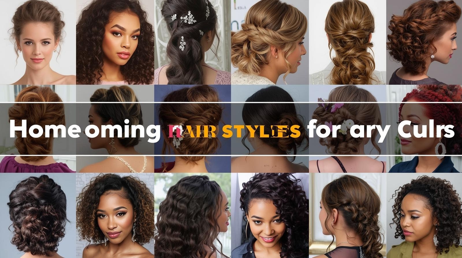 11 Gorgeous Homecoming Hairstyles for Curly Hair