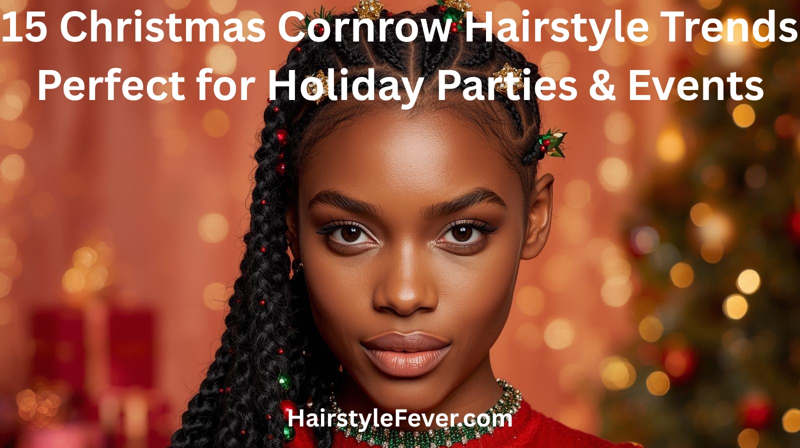 15 Christmas Cornrow Hairstyle Trends Perfect for Holiday Parties & Events