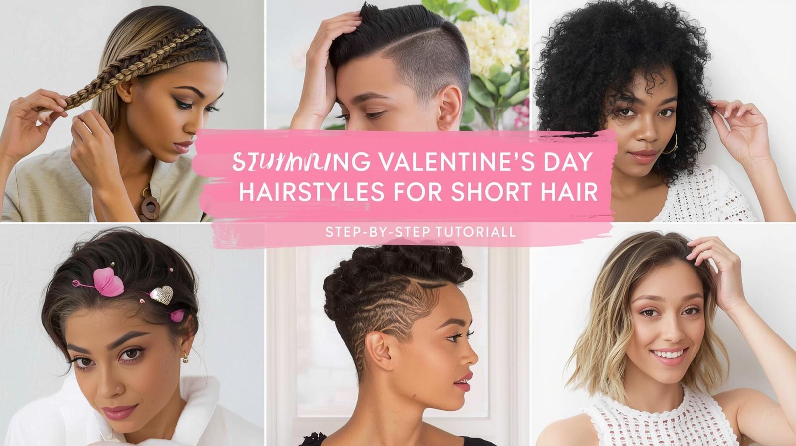12 Stunning Valentine's Day Hairstyles for Short Hair (Quick & Easy!)