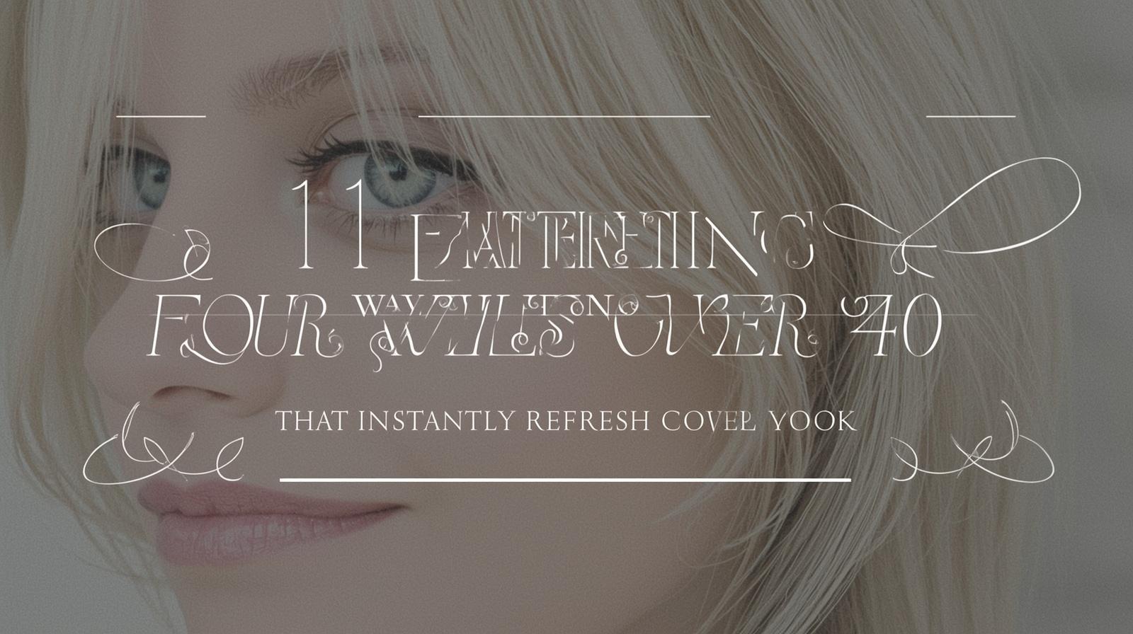 11 Flattering Hairstyles for Women Over 40 That Instantly Refresh Your Look