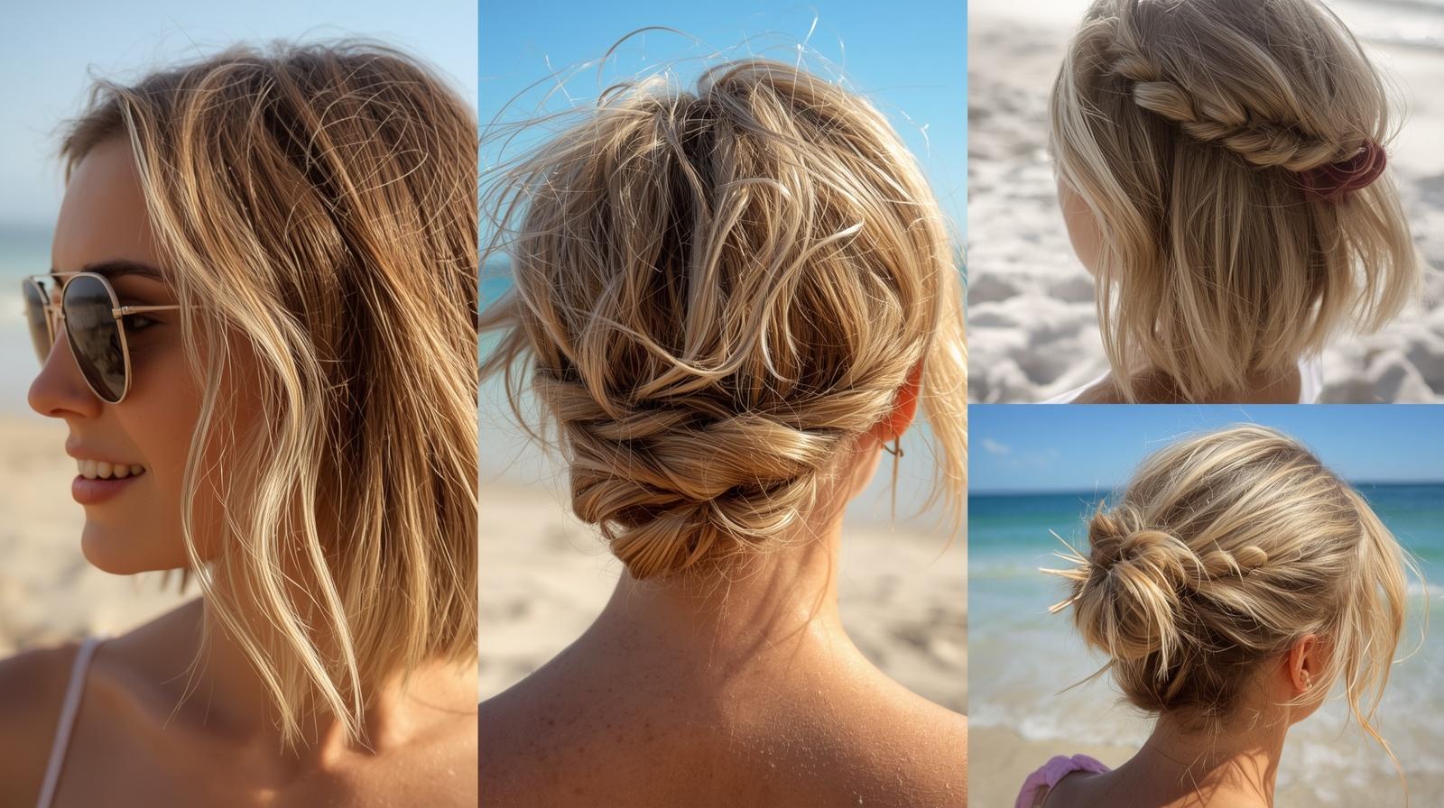 Easy-Beach-Hairstyles-on-Short-Hair