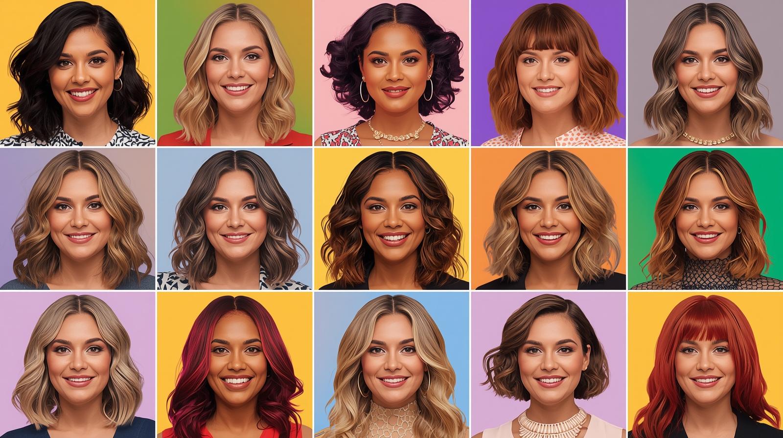 Summer Haircuts for Round Chubby Faces