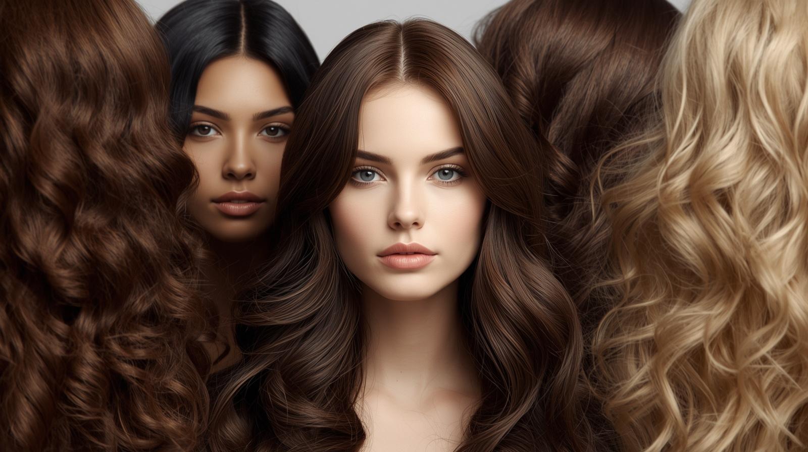 Brown and Blonde Wig Hair