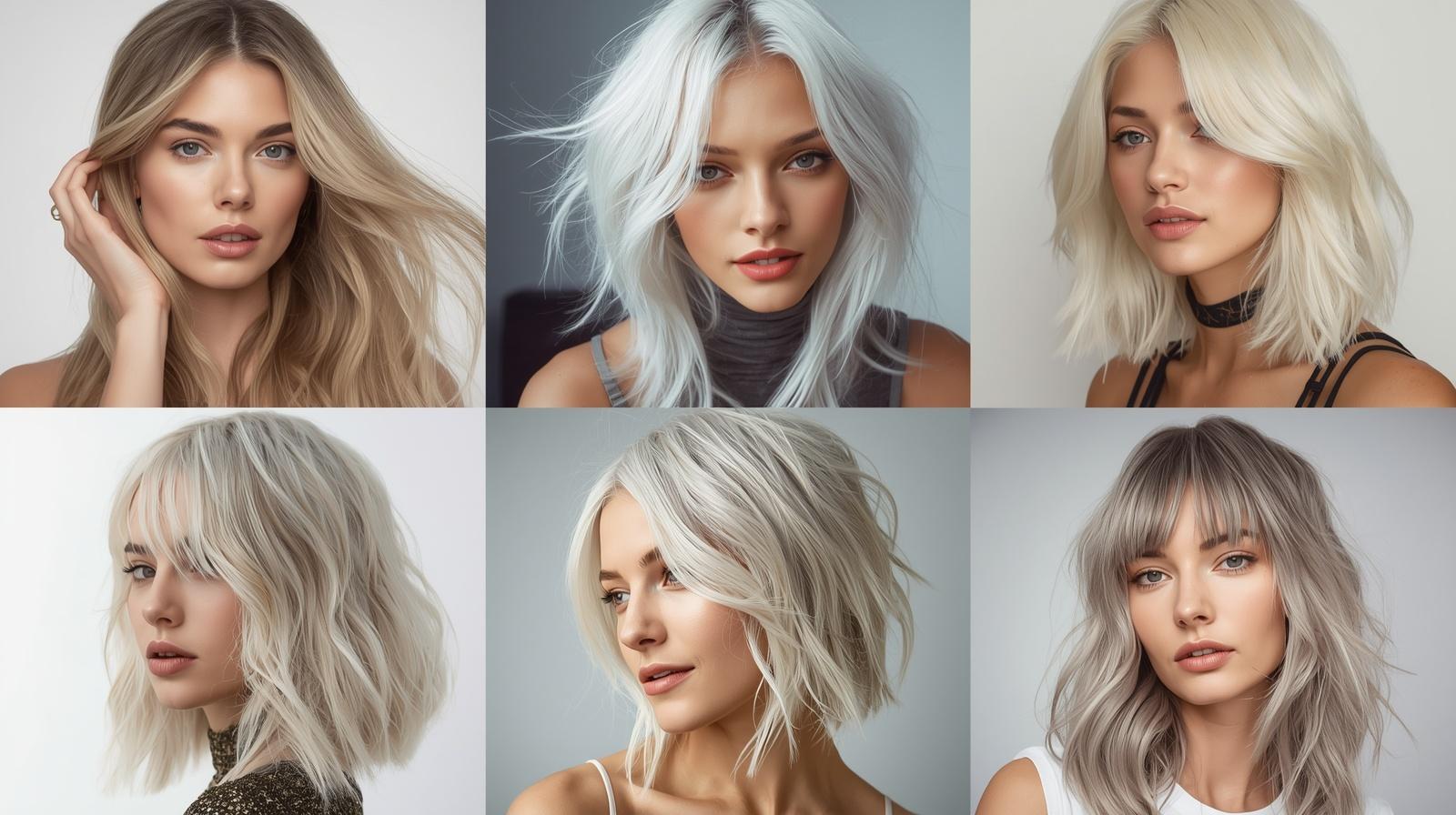 Cool Summer White Hair Ideas