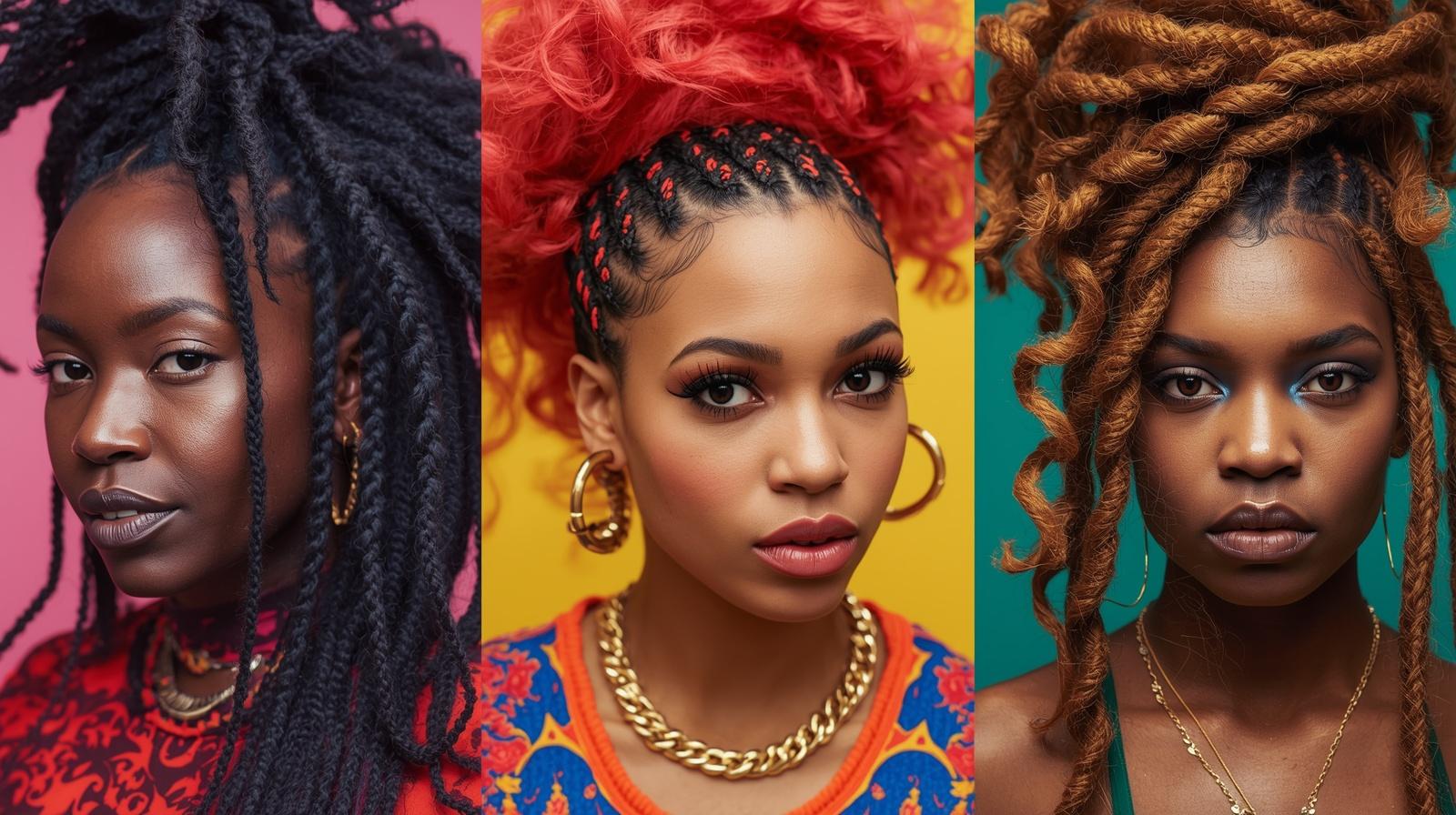 Freaknik Party Hairstyles